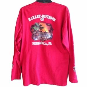 HARLEY Davidson Long Sleeve Shirt Size Large